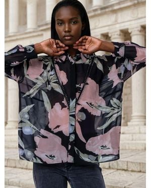 Religion Oversized Ava Shirt - Black