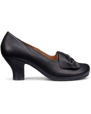 Hotter Standard Fit Donna Slip On Formal Shoes - Blue