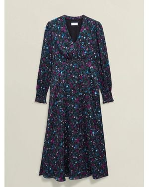 Hobbs Petite Isabella Dress - Blue