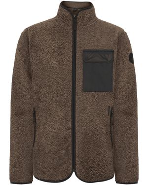 Didriksons Peter Fullz-Zip Fleece - Brown