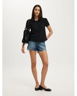 Cotton On Pippa Babydoll Shirt - Black
