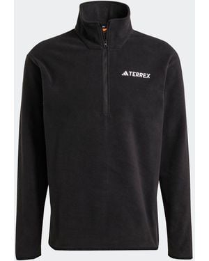 adidas Originals Adidas Multi Essentials 1/2 Zip Fleece Jacket - Black