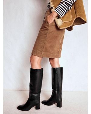 Boden Skye Smart Knee Boots - Natural
