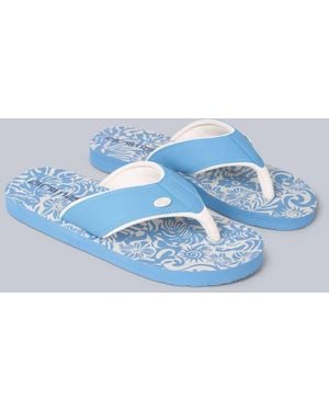 Animal Swish Flip Flops - Blue