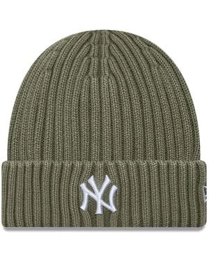 KTZ Mlb Washed Beanie New York Yankees Cap - Green