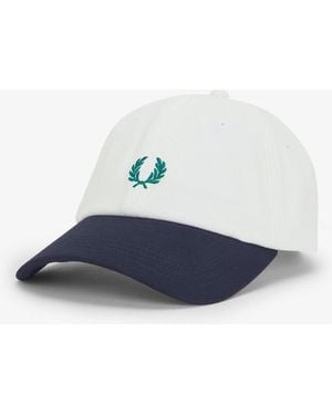 Fred Perry Fred Perry Blocked Pique Classic Cap - Blue