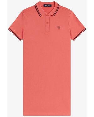 Fred Perry The Twin Tipped Dress - Pink