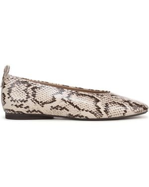 Naturalizer Carla Regular Fit Ballet Flats Shoes - White