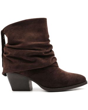 Lunar Dark Monica Ankle Boots - Brown