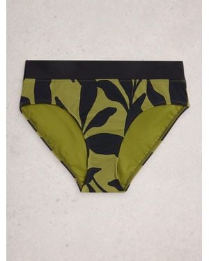 White Stuff Valley Tankini Bottoms - Green