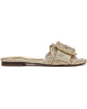 Sam Edelman Sam Edelman Bambi Slider Slider Sandals - Metallic
