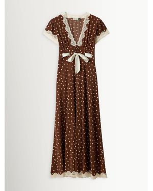 RIXO London Marlice - Brown