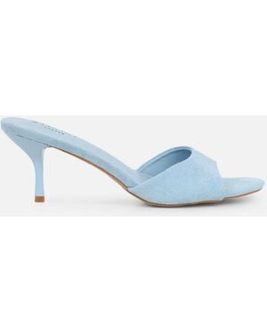 SIMMI Hux Mules - Blue