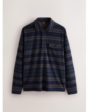 Next Heritage Long Sleeve Overshirt - Blau