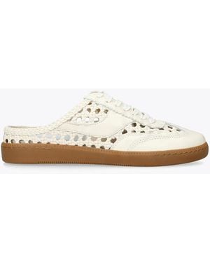 Dolce Vita Notice Slide Woven 099 Pumps - White
