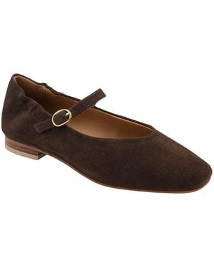 Ravel Flat Mary-Jane Shoes - Braun