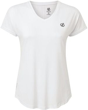Dare 2b Vigilant Lightweight Short Sleeve T-Shirt - White