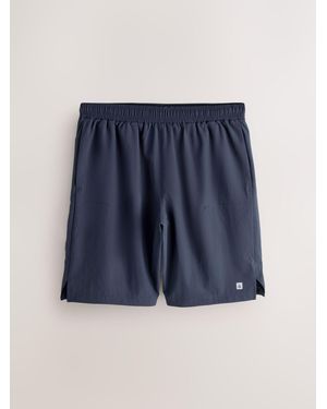 Next 9 Inch Active Gym Sports Shorts - Blue