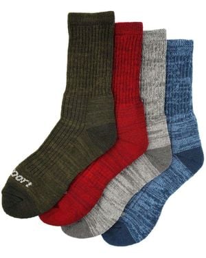 Grisport Merino Wool Walking Socks 4 Pack - Blue