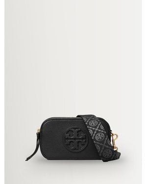 Tory Burch Tory Burch Miller Mini Cross-Body Bag - Black