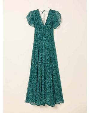 FatFace Fatface V & A Fatface Maisie Petite Maxi Dresses - Green