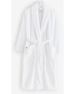 Next 100% Cotton Towelling Dressing Gown - White