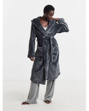 Simply Be Pretty Secrets Luxury Robe - Blue
