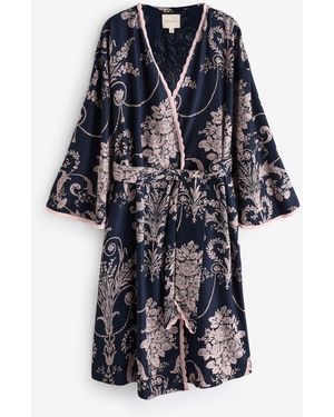 Laura Ashley Josette Morgenmantel - Blau