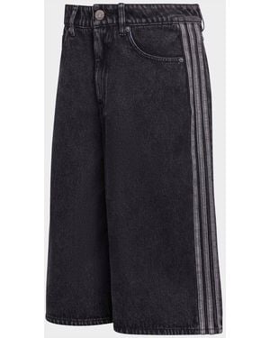 adidas Originals Firebird Denim Shorts - Blue