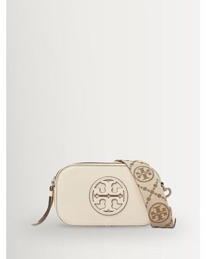 Tory Burch Tory Burch Miller Mini Cross-Body Bag - Natural