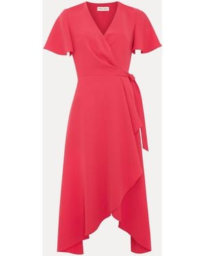 Phase Eight Julissa Wrap Kleid - Pink