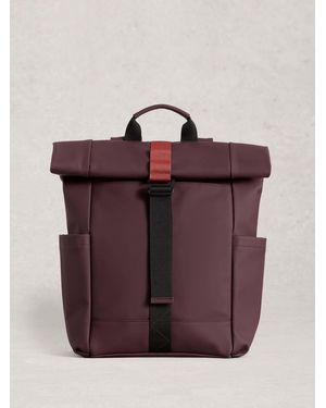 White Stuff Alex Rubberised Backpack - Purple