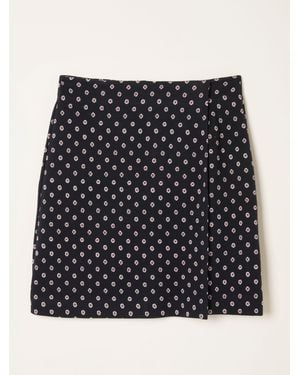 FatFace Fatface Jackie Metallic Skirt - Black