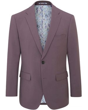 Skopes Tailored Tailored Fit Beckett Suit Jacket - Purple