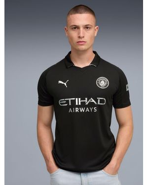 PUMA Manchester City 25/26 Away Football Shirt - Black