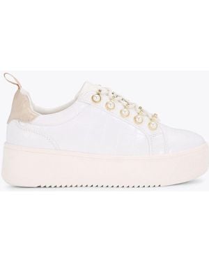 KG by Kurt Geiger Lighter Pearl Sneakers - Natural