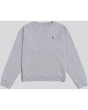 U.S. POLO ASSN. U. S. Polo Assn U. S. Polo Assn Dhm Lb Crew Neck Sweatshirt - Gray