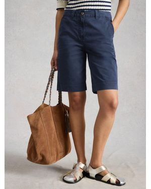 White Stuff Heidi Chino Shorts - Blue
