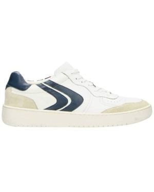 Novo Riley Leather Lace Up Sneakers - White