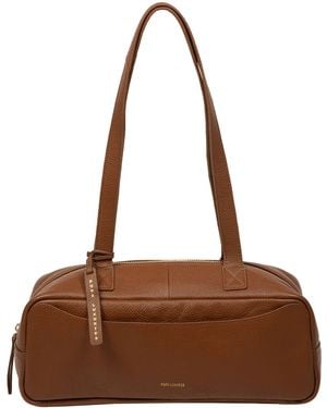 Pure Luxuries Tan 'Mercy' Leather Handbag - Brown