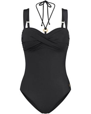 Triumph Summer Twist Padded Swimsuit - Black