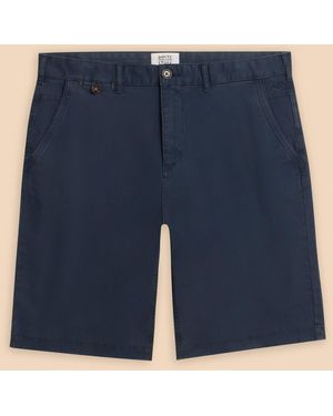 White Stuff Sutton Chino Shorts - Blau