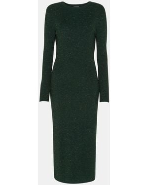 Whistles Sparkle Knit Annie Dress - Grün
