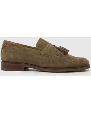 schuh Ronen Suede Loafer - Brown