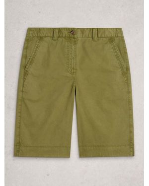 White Stuff Heidi Chino Shorts - Green