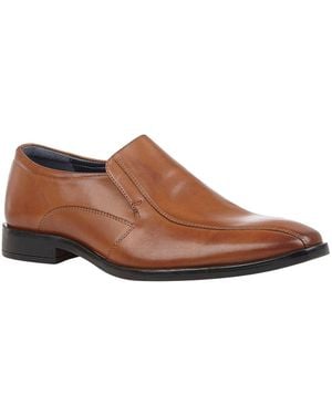 Lotus Leather Loafers - Braun