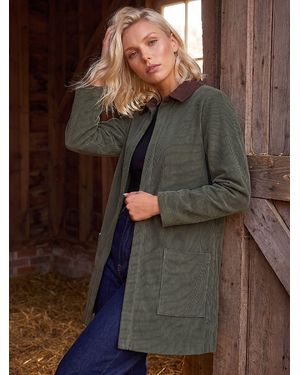 Roman Petite Cord Jacket - Gray