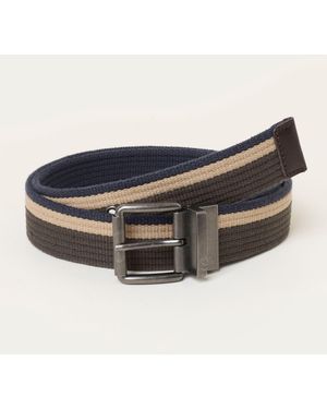 FatFace Fatface Reversible Webbing Belt - Blue