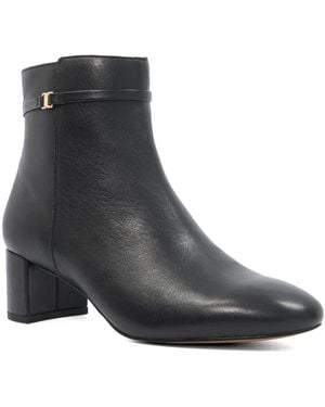 Dune Oaken Ankle Boots - Black