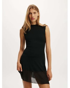 Cotton On Molly Mini Dress - Black